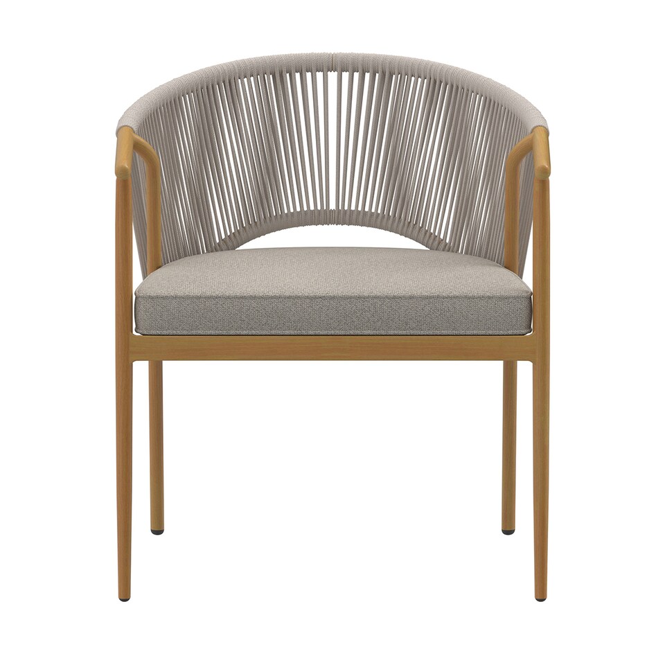 image 1 of Charles Bentley Almada 4 Seater Dining Set