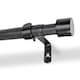image 1 of Harbour Housewares Extendable Metal Curtain Pole Kit - 83 to 120cm - Matt Black