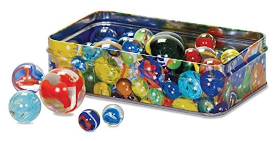 image 1 of Tin Of Marbles