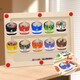 image 3 of Magnetic Color & Number Maze – Montessori Wooden Counting Toy for Toddlers