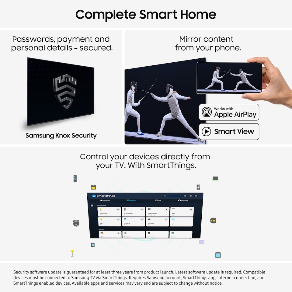 image 1 of Samsung UE85U8020FKXXU 85 Inch 4K UHD Smart TV