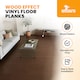 image 2 of NOVECRAFTO Self Adhesive Vinyl Floor Planks – Peel & Stick Flooring – Brown Wood Effect – Easy DIY Installation – Durable & Waterproof Tiles | Brown | 2.78 sqm