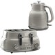 image 1 of Daewoo Sienna 1.7L Rapid-Boil Jug & 4-Slice Matching Kettle & Toaster Set | Cream | Taupe