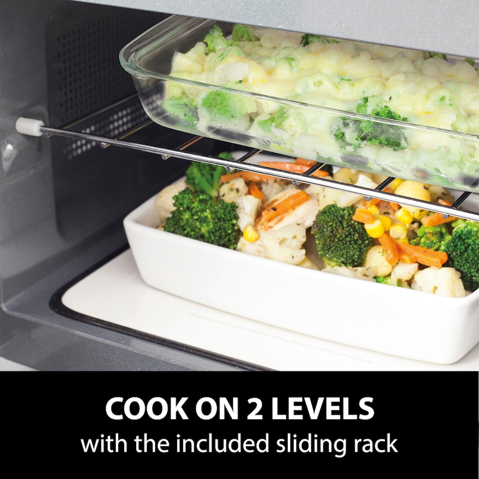 image 1 of Caso Design MG 25 Ecostyle Ceramic Microwave Oven & Grill, 25 Litre Capacity, 900W Microwave with 1000W Grill