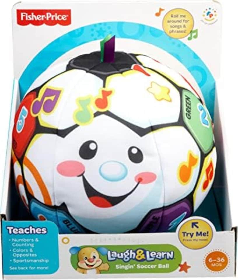 image 1 of Fisher Price Laugh And Learn Singin Football Toy