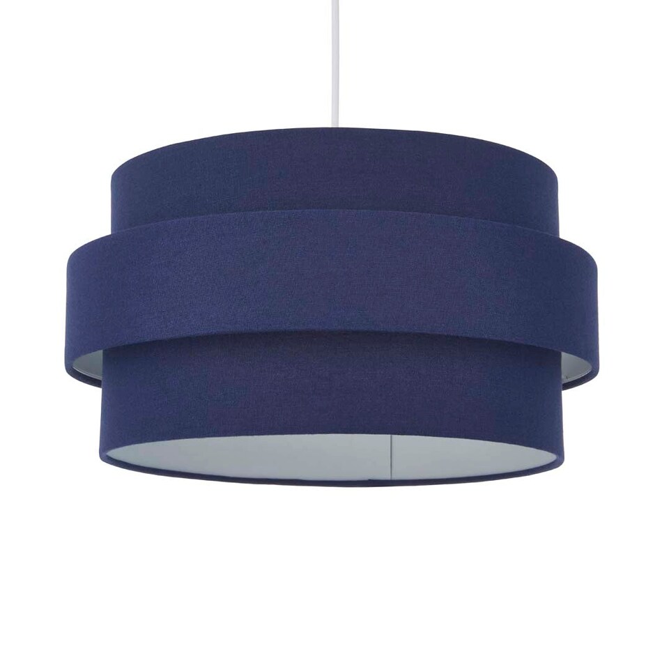 image 1 of Ziggy Navy Easy-Fit Pendant Shade