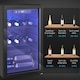 image 8 of HOMCOM 24 Bottle Wine Cooler, 68L Freestanding Drinks Beer Wine Fridge