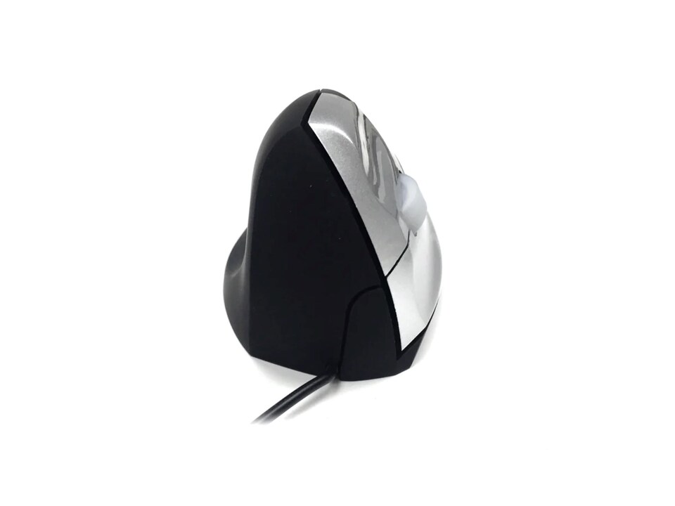 image 1 of Accuratus Left Handed Upright Mouse 2 - USB Left Handed Vertical Mouse to Help Prevent RSI - Black
