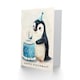image 2 of Cute Cake Cartoon Kids Girl Boy Penguin Child Baby Birthday Card