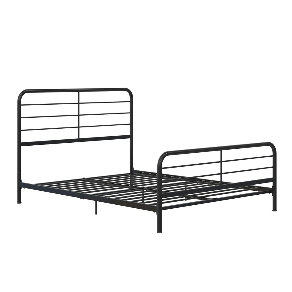 image 1 of Millie Metal Bed Black, Double