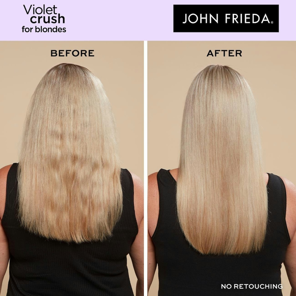 image 1 of John Frieda Shampoo & Conditioner Duo Pack Voilet Crush for Blondes, 500ml