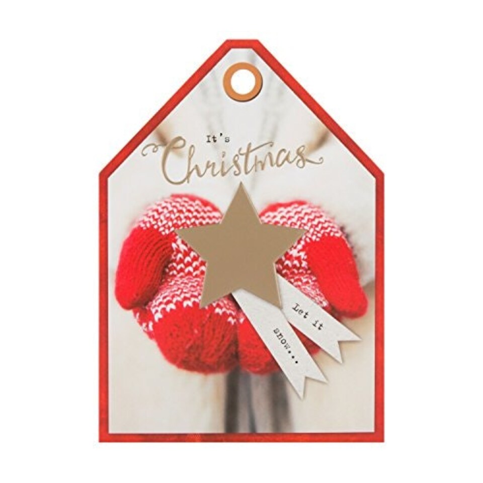 image 1 of Hallmark Christmas Charity Card Pack "Let It Snow" - 8 Cards