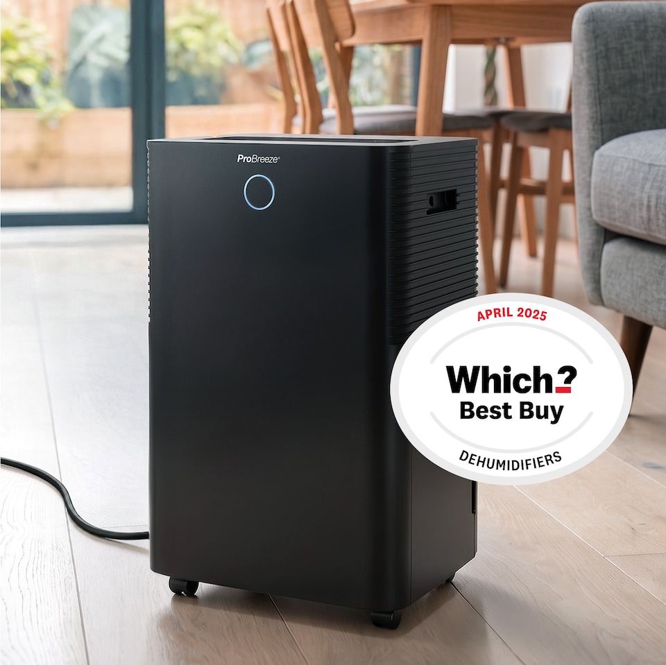 image 1 of Pro Breeze OmniDry 20L Dehumidifier with Smart App Control - Black