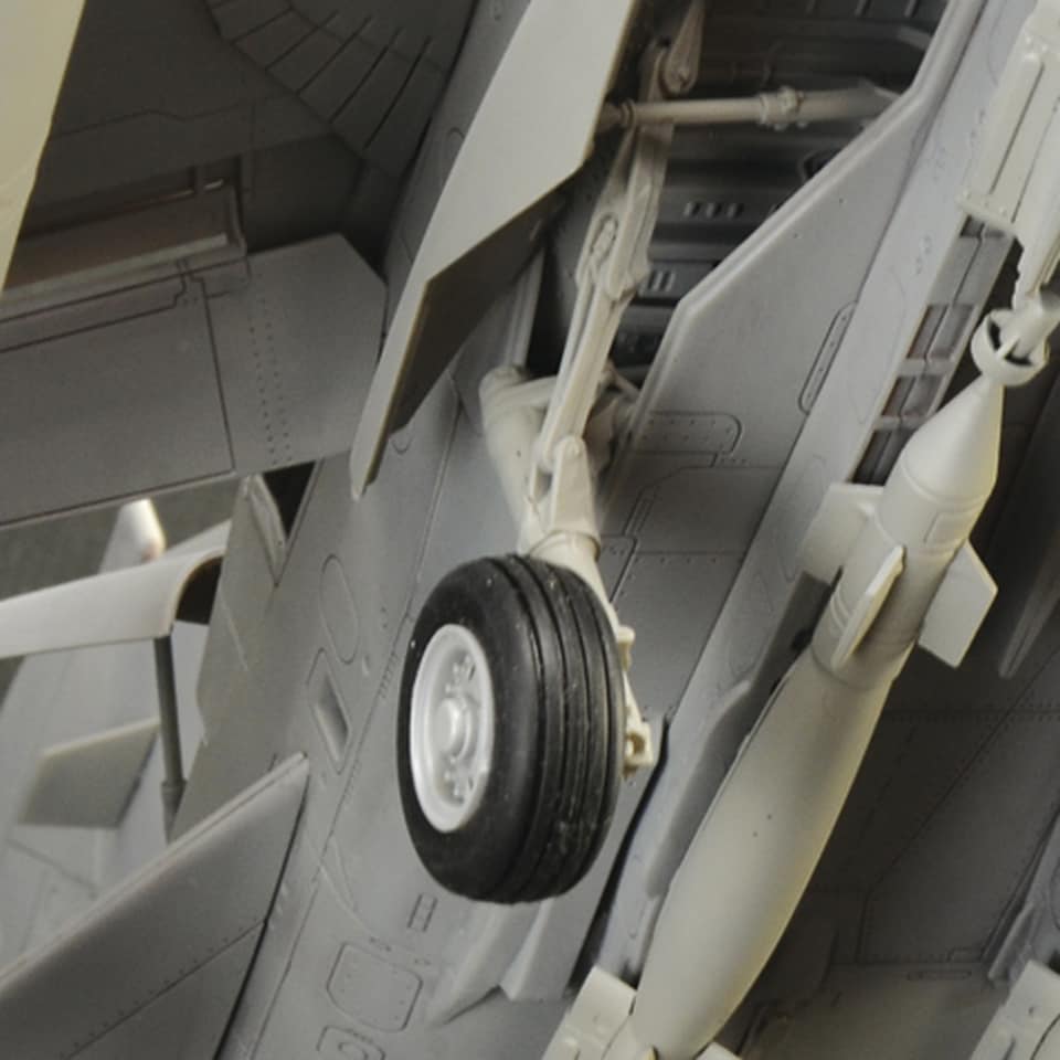 image 1 of Italeri Tornado GR.4 Military Aircraft Model Kit (Scale 1-32)