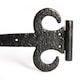 image 2 of Hammer & Tongs Arrowhead T-Hinge - W230mm - Black | Black | Black