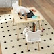 image 8 of AIYAPLAY 3-Piece Toddler Table and Chairs Set for Nursery, Playroom 