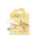 image 6 of Silver Cloud Satin Frilly Scrunchies - Buttercup Collection Yellow