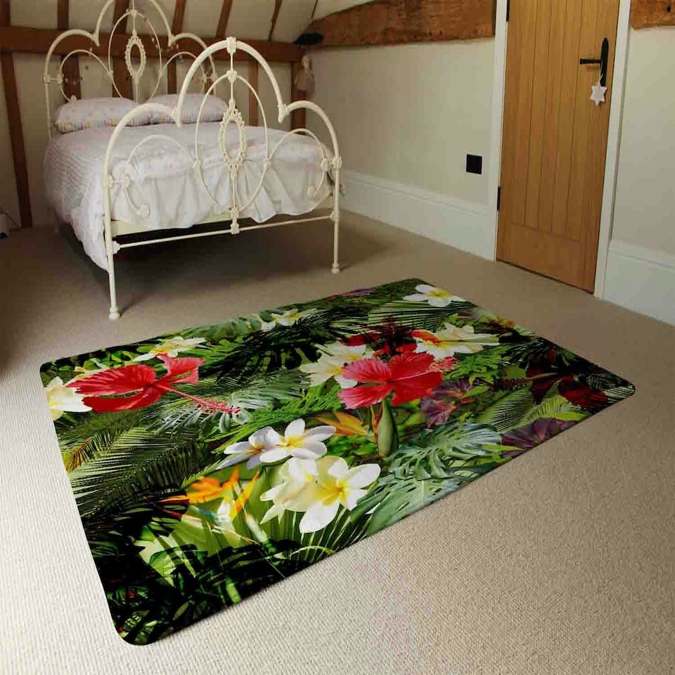 image 1 of Tropical Foliage (Rug) Multi | Medium: 80x150cm