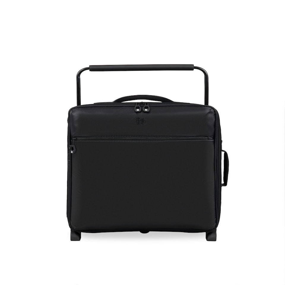 image 1 of IT Luggage Atmospheric Black Cabin Suitcase Black | Cabin Bag