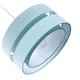 image 4 of Contemporary Quality Duck Egg Linen Fabric Triple Tier Ceiling Pendant Shade | Blue | Duck Egg | 1