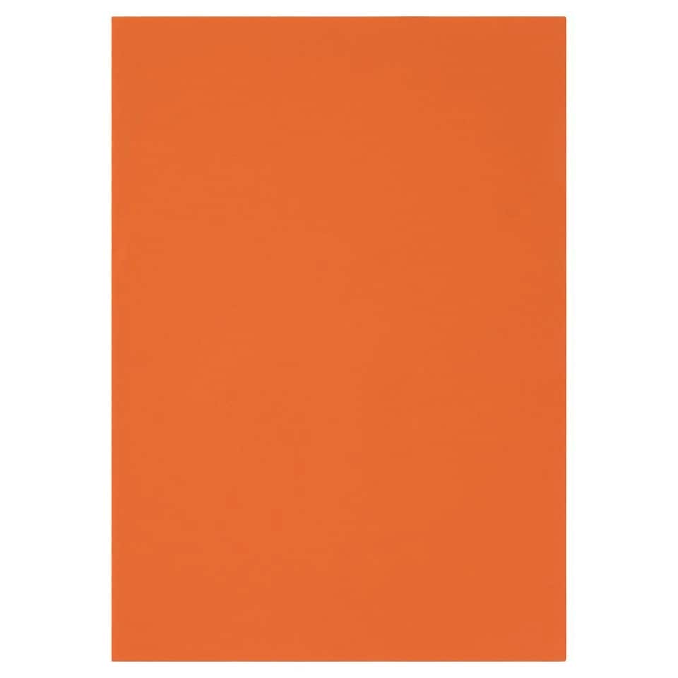 image 1 of Pack of 50 Sheets A4 Saffron Orange 160gsm Card by Premier Activity