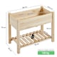 image 4 of Yaheetech 75 cm H Wooden Raised Garden Bed-Wood