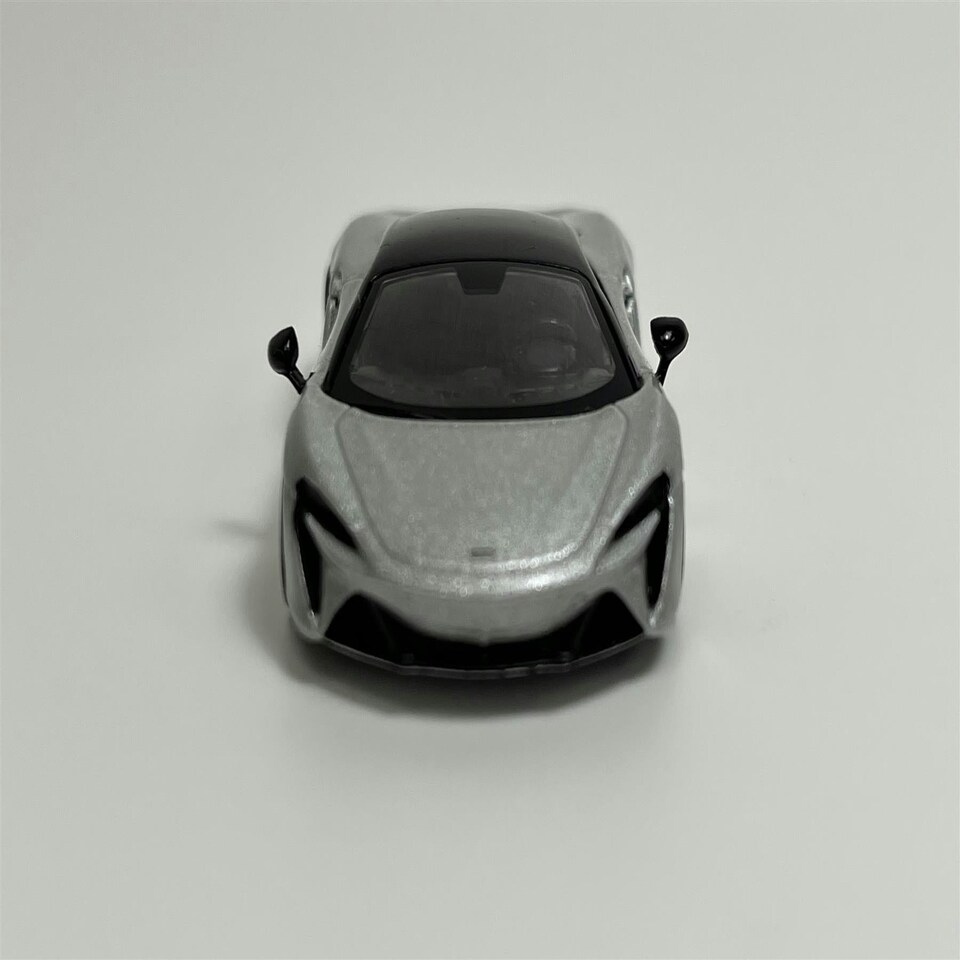 image 1 of McLaren Artura Ice Silver LHD 1:64 Scale Mini GT MGT00582L