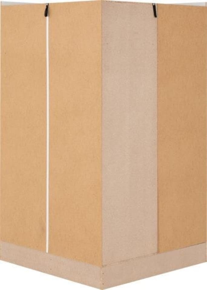 image 1 of Nevada 2 Door Corner Wardrobe | White