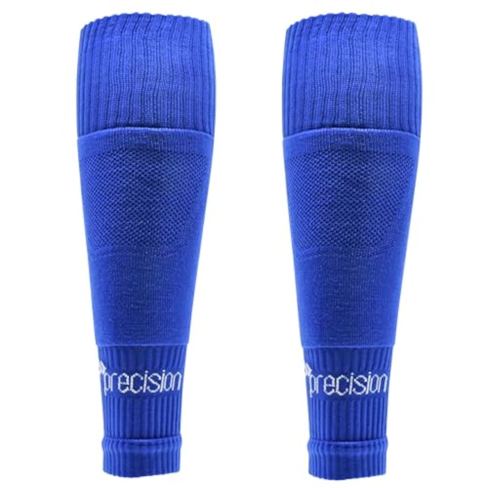 image 1 of Precision Mens Plain Pro Footless Sleeve Football Socks, Royal, 7-12 UK
