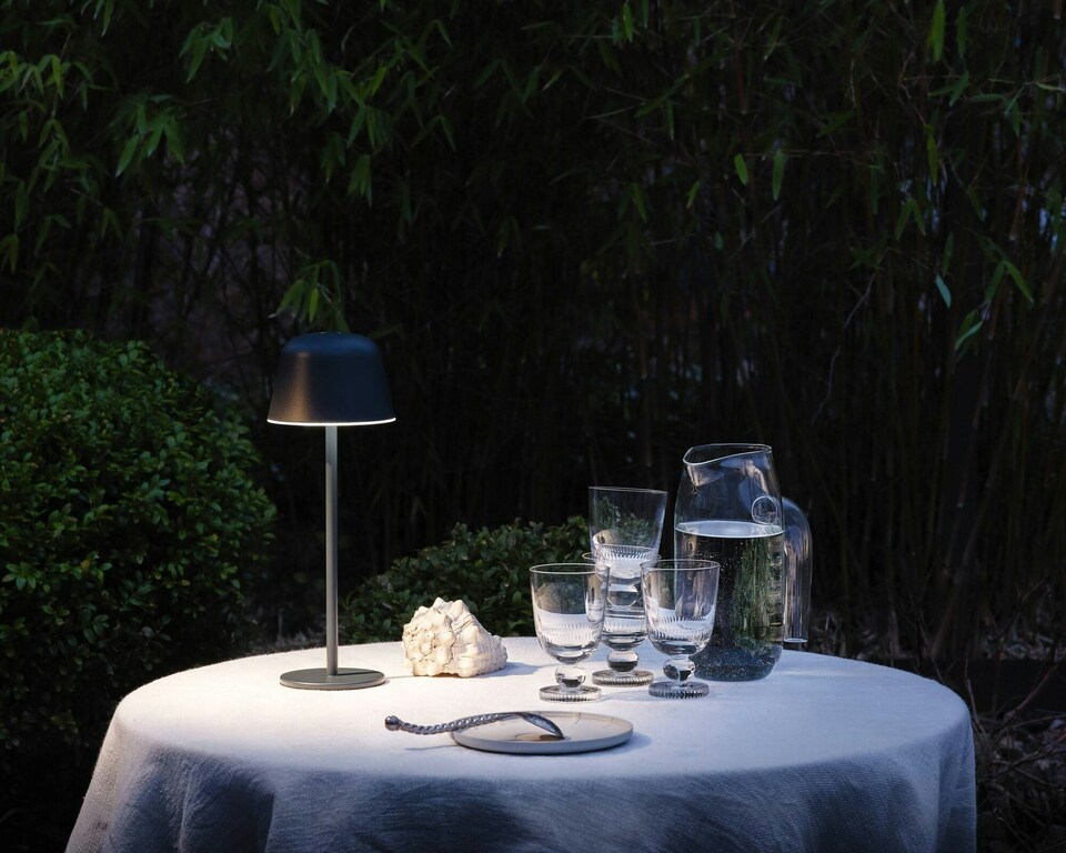 image 1 of Osram ENDURA Style Table Outdoor Light 2.5W 200lm Grey | Black