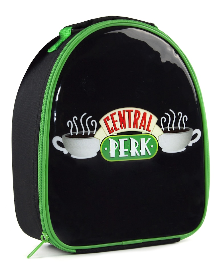 image 1 of FRIENDS Lunch Bag & 600ml Sports Water Bottle Set | Central Perk Adventure for Adults & Kids | Boys & Girls Black Food Container | TV Series Nostalgia | Durable Material for Everyday Adventures