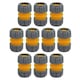 image 1 of Hozelock Hose Pipe Repair Joiner Mender Connector Fitting 12.5mm Female 10PK