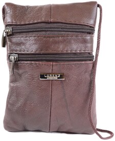 Lorenz Womens Shoulder/Cross Body Bag/Purse/Pouch | Brown | Brown