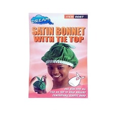 Dream Satin Bonnet With Tie Top 0087