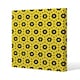 image 1 of Yellow & Black Geometric Pattern (Canvas Print) 127 x 127 x 4cm