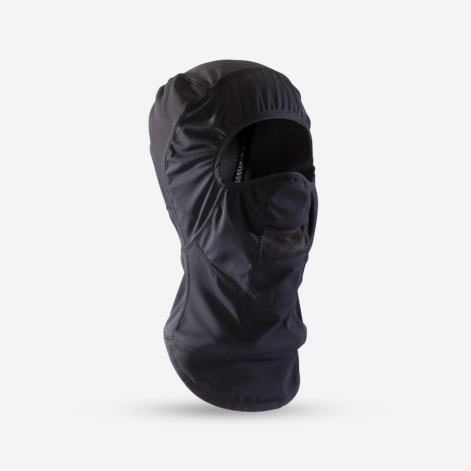 image 1 of Decathlon Weatherproof mountaineering balaclava, black