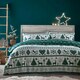 image 1 of Noel Teal Duvet Cover Set Green | Single