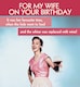 image 1 of For My Wife The Kids Went To Bed And The Whine Was Replaced With Wine - Funny Wife Birthday Card