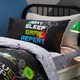 image 2 of Bedlam Game Fitted Bed Sheet Black