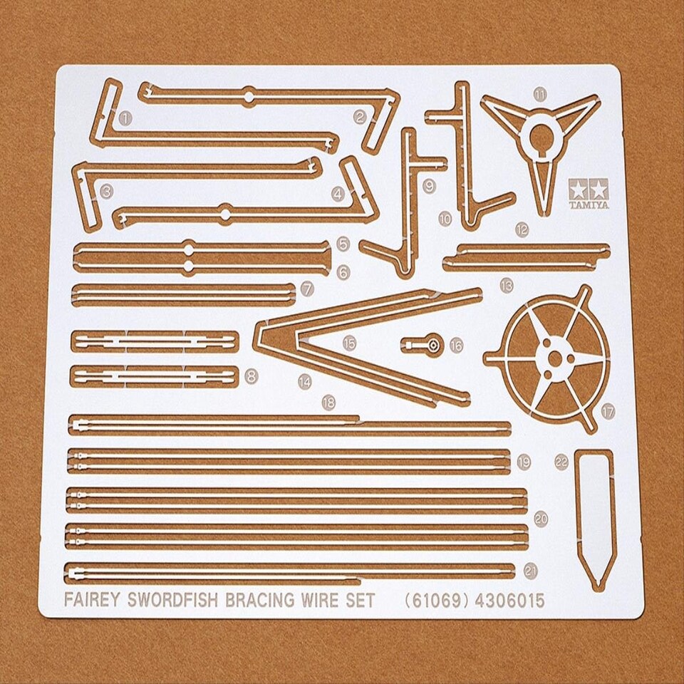 Tamiya Fairey Swordfish Photo Etched Parts Set (1:48 Scale)