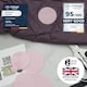 image 4 of aZengear Self-Adhesive Repair Patches for Jackets, Tent, Shoe, Gear - Waterproof, Tear-Cold-Resistant (11 Pieces, Dusty Rose)