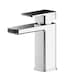 image 1 of Balterley Square Mono Basin Mixer Tap & Push Button Waste - Mono Basin Mixer Tap | Silver | Chrome | 1