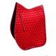image 4 of Rhinegold Velvet Hexagon GP Saddle Pad Green | Colour: Peacock Green
Size: Pony