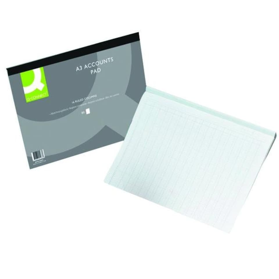 image 1 of Q-Connect 16-Column Analysis Pad A3