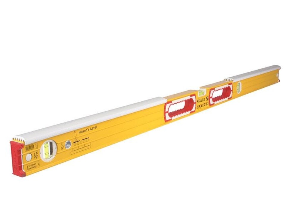 Stabila 196-2-K Masons Spirit Level 3 Vial 16406 122Cm