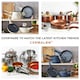 image 7 of Cermalon Blush Pink Non Stick 5 Piece Cookware Set
