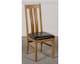 image 7 of Dakota 152 x 87cm Medium Oak Dining Table and 6 Princeton Chairs | Brown | Brown