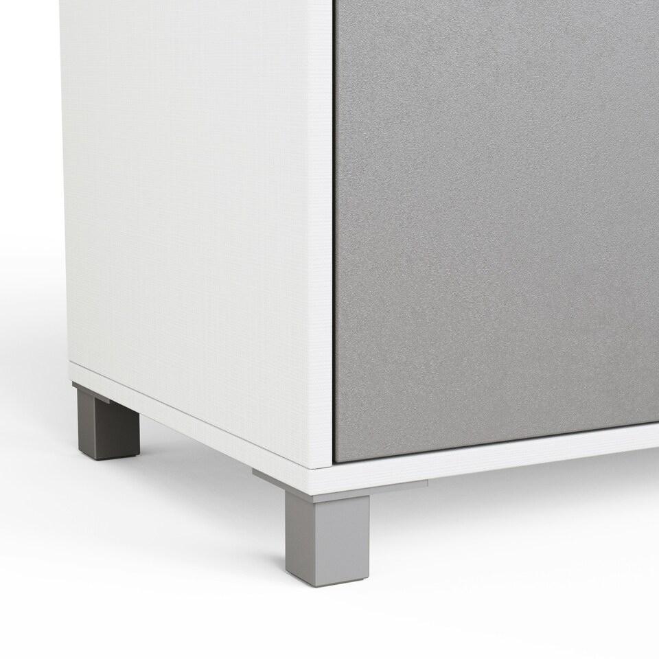 image 1 of Frank Olsen Furniture S-Tech Sideboard | Grey | White | 1