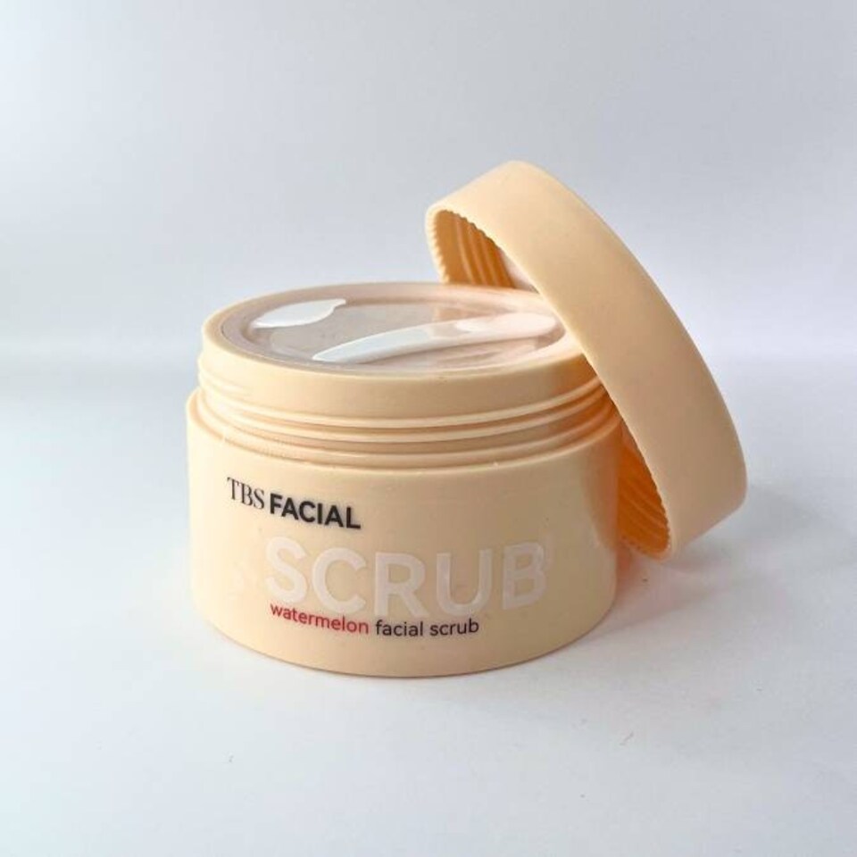 image 1 of TBS Luxury Shea Butter & Watermelon Facial Exfoliator 100g