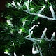 image 9 of 1000 LED 25m Indoor Outdoor Christmas Multi Function Mains Operated String Lights with Timer & Clear Cable in Cool White